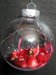 2020 Red Filled Ornament